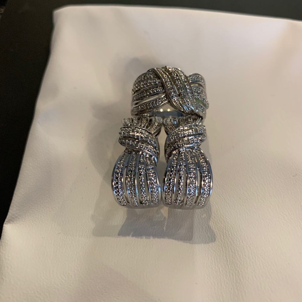 Earrings and ring set